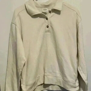 Victoria Secret Pink cropped sweatshirt